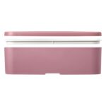 MP3363620 fiambrera de una sola capa rosa 75 plastico pp 25 bioplastico de caa de azucar 5