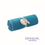 MP3411510 toalla seaqual 70x140cm azul turquesa algodon reciclado y poliester 1