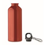 MP3411580 botella aluminio recicl 500 ml rojo aluminio 2