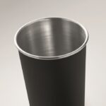 MP3411650 taza acero inox reciclado negro acero inoxidable 3