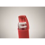 MP3412090 botella vidrio reciclado 500 ml rojo vidrio 2