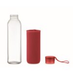 MP3412090 botella vidrio reciclado 500 ml rojo vidrio 7