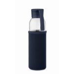 MP3412140 botella vidrio reciclado 500 ml azul marino vidrio 1