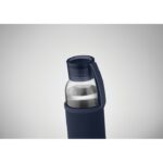 MP3412140 botella vidrio reciclado 500 ml azul marino vidrio 2