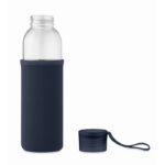 MP3412140 botella vidrio reciclado 500 ml azul marino vidrio 6