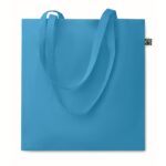 MP3412310 bolsa comercio justo 140grm azul turquesa algodon 1