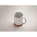 MP3412390 taza de corcho de ceramica blanco gres 4