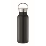 MP3412480 botella doble pared 500 ml negro acero inoxidable 1