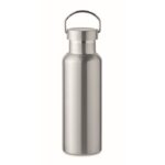 MP3412550 botella doble pared 500 ml plateado acero inoxidable 1