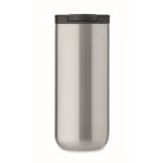 MP3412630 taza viaje doble pared 330ml plateado acero inoxidable 5