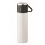 MP3412690 botella doble pared 420 ml blanco acero inoxidable 1