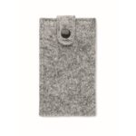 MP3413000 set manicura 6 pc fieltro rpet gris rpet 4