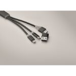 MP3413010 cable de carga 4 en 1 tipo c negro plastico 2