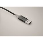 MP3413010 cable de carga 4 en 1 tipo c negro plastico 6