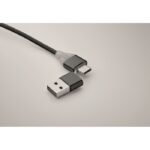 MP3413010 cable de carga 4 en 1 tipo c negro plastico 7