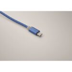 MP3413030 cable de carga 4 en 1 tipo c azul real plastico 3