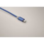 MP3413030 cable de carga 4 en 1 tipo c azul real plastico 4