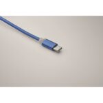 MP3413030 cable de carga 4 en 1 tipo c azul real plastico 5