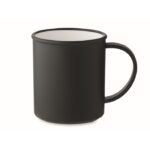 MP3413140 taza vintage pp recycle 300 ml negro polipopileno 1