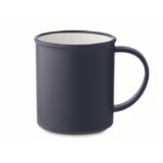 MP3413160 taza vintage pp recycle 300 ml azul marino polipopileno 1