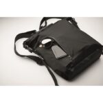 MP3413720 mochila impermeable rpet 210d negro rpet 4