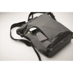 MP3413730 mochila impermeable rpet 210d gris marengo rpet 4