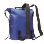 MP3413740 mochila impermeable rpet 210d azul real rpet 10