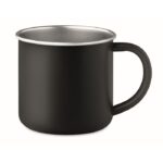 MP3414490 taza de acero inox reciclado negro acero inoxidable 1