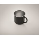 MP3414490 taza de acero inox reciclado negro acero inoxidable 4