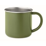 MP3414510 taza de acero inox reciclado verde bosque acero inoxidable 1