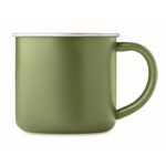 MP3414510 taza de acero inox reciclado verde bosque acero inoxidable 2