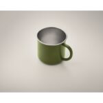 MP3414510 taza de acero inox reciclado verde bosque acero inoxidable 4