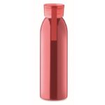 MP3414750 botella de acero inox 650 ml rojo acero inoxidable 5