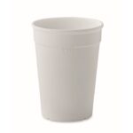 MP3415040 vaso de pp reciclado 250 ml blanco polipopileno 1