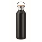 MP3415600 botella de doble pared 750ml negro acero inoxidable 1