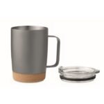 MP3415860 vaso de doble pared de 300 ml gris acero inoxidable 2