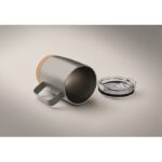 MP3415860 vaso de doble pared de 300 ml gris acero inoxidable 4