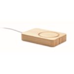 MP3416100 cargador inalambrico magn 10w natural bambu 2