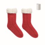 MP3416120 par de calcetines talla m rojo acrilico 1