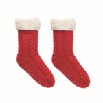 MP3416120 par de calcetines talla m rojo acrilico 2