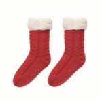 MP3416120 par de calcetines talla m rojo acrilico 3