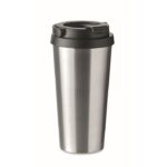 MP3416180 vaso de doble pared de 500 ml plateado acero inoxidable 3