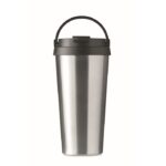 MP3416180 vaso de doble pared de 500 ml plateado acero inoxidable 5