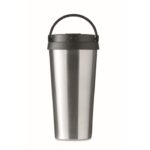 MP3416180 vaso de doble pared de 500 ml plateado acero inoxidable 6