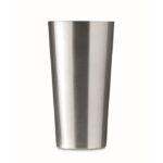 MP3416180 vaso de doble pared de 500 ml plateado acero inoxidable 9