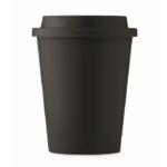 MP3416290 vaso de doble pared pp 300 ml negro polipopileno 4