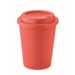 MP3416300 vaso de doble pared pp 300 ml rojo polipopileno 1