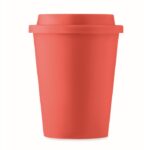 MP3416300 vaso de doble pared pp 300 ml rojo polipopileno 4