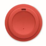 MP3416300 vaso de doble pared pp 300 ml rojo polipopileno 5