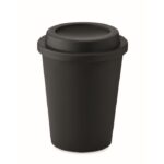 MP3416330 vaso de doble pared pp 300 ml negro polipopileno 1